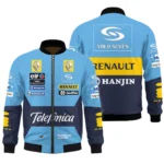 2006 Fernando Alonso Racing Suit Renault F1 Bomber Unisex Motorsport Apparel BLVAFA030925A4BB