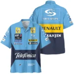 2006 Fernando Alonso Racing Suit Renault F1 Hawaiian Shirt Unisex Motorsport Apparel BLVAFA030925A4HW