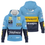 2006 Fernando Alonso Racing Suit Renault F1 Hoodie Unisex Motorsport Apparel BLVAFA030925A4HD