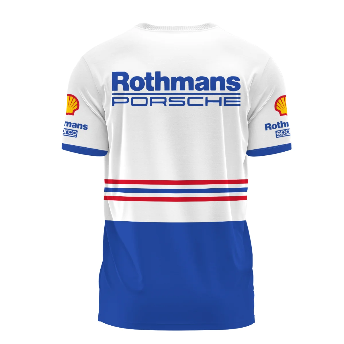 1984 Alan Jones Rothmans Porsche Sandown 1000 T-Shirt BLAJ5426A1TS - Image 3