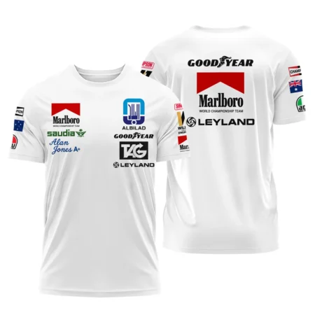 1980 WDC Alan Jones Williams F1 T-Shirt BLAJ5426A2TS