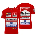 From 1988 to 2026 Oscar Piastri McLaren F1 Golden Era T-Shirt BLOP3426A1TS - Race Day Design