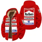 From 1988 to 2026 Oscar Piastri McLaren F1 Golden Era Winter Fleece Jacket BLOP3426A1WFJ - Motorsport Apparel