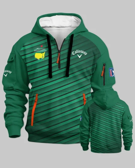 Callaway Masters Tournament Hoodie Half Zipper All Over Prints - Gift for Golf Fans QTMT010426A1CLW-HDF