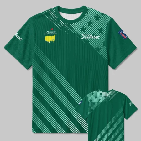 Masters Tournament Titleist Unisex Classic Logo Ribbed T-Shirt All Over Prints - Gift for Golf Fans QTMT010426A2TL-RTS