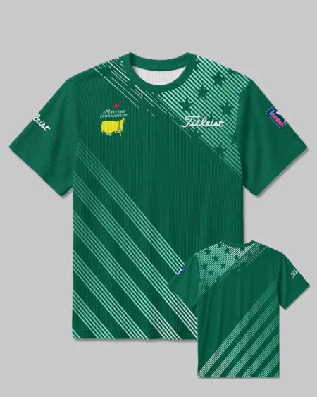 Masters Tournament Titleist Unisex Classic Logo Ribbed T-Shirt All Over Prints - Gift for Golf Fans QTMT010426A2TL-RTS