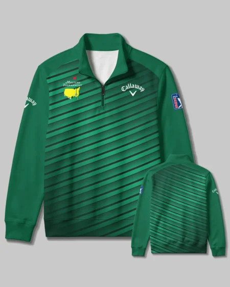 Callaway Masters Tournament Quarter Zip Sweatshirt All Over Prints - Gift for Golf Fans QTMT010426A1CLW-QTZ