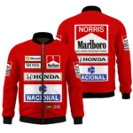 From 1988 to 2026 Lando Norris McLaren F1 Golden Era Bomber BLNR3426A1BB - Trackside Outfit