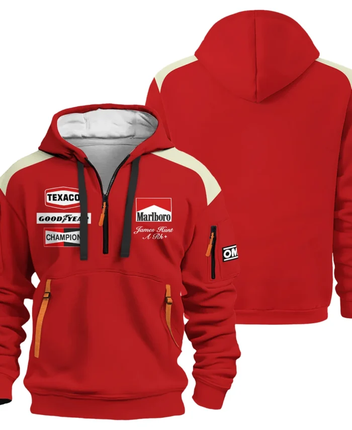 1976 Champion Racing Suit Limited Edition Hoodie Half Zipper BLVAJHR130825A3HDF