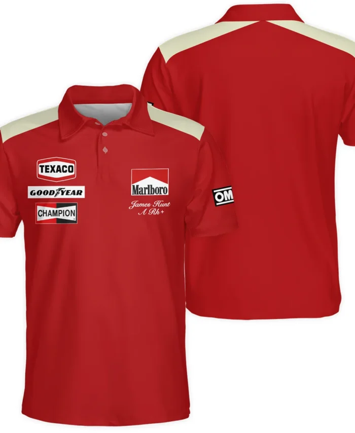 1976 James Hunt Racing Suit McLaren F1 Polo Shirt BLVAJHR130825A3PL