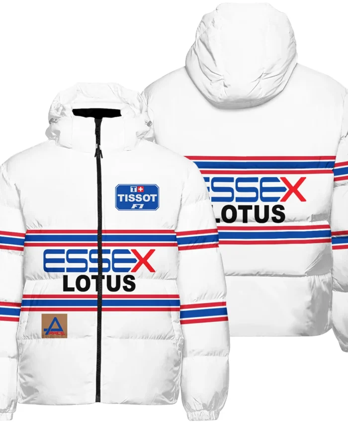 1980 Nigel Mansell Racing Suit Lotus F1 Down & Puffer Jackets BLNM29725A2HCJ