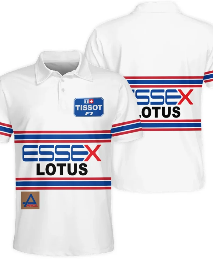 1980 Nigel Mansell Racing Suit Lotus F1 Polo Shirt BLNM29725A2PL