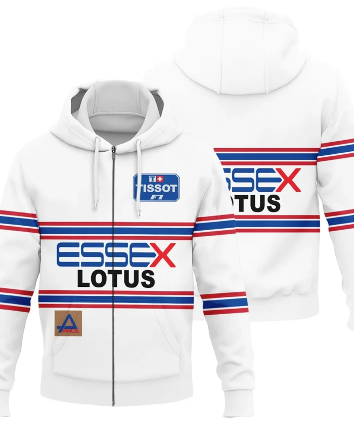 1980 Nigel Mansell Racing Suit Lotus F1 Zipper Hoodie BLNM29725A2ZHD