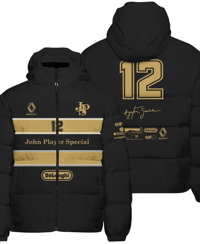 1985 Ayrton Senna John Player Special - Lotus Renault Down & Puffer Jackets BL3725A1HCJ