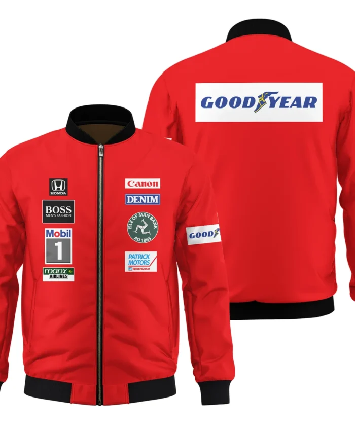 1985 Nigel Mansell Racing Suit Williams F1 Bomber BLNM29725A3BB