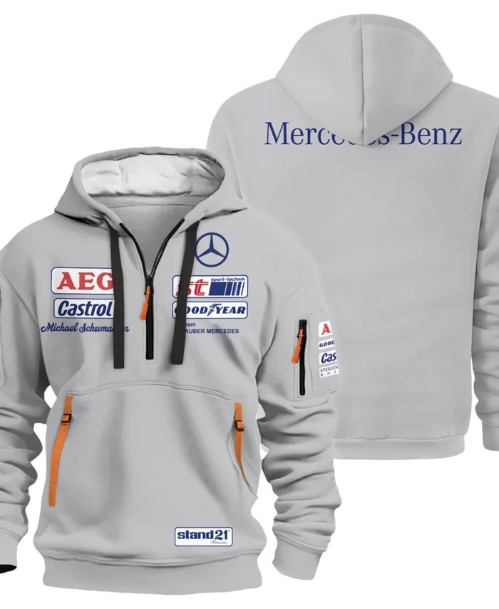 1990 Schumi Race Suit Limited Edition Hoodie Half Zip BLVAMC020925A5HDF