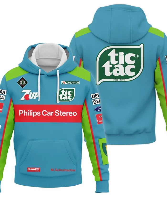 1991 Michael Schumacher Race Suit Hoodie BLVAMC020925A9HD