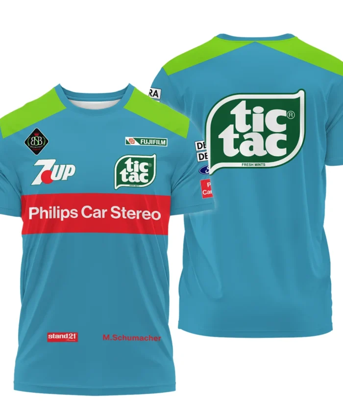 1991 Michael Schumacher Race Suit T-Shirt BLVAMC020925A9TS