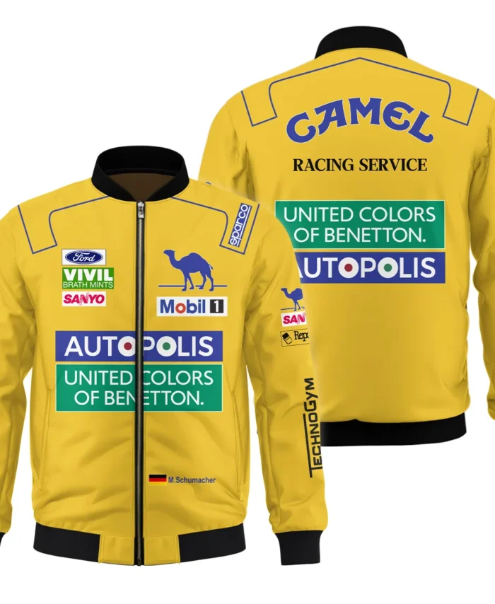 1992 Michael Schumacher Race Suit Benetton F1 Bomber BLVAMC020925A3BB