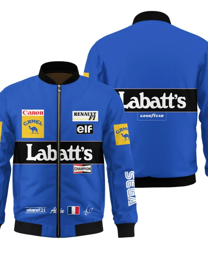 1993 Alain Prost Racing Suit Williams Renault F1 Team Bomber BLVAAP070725A03BB