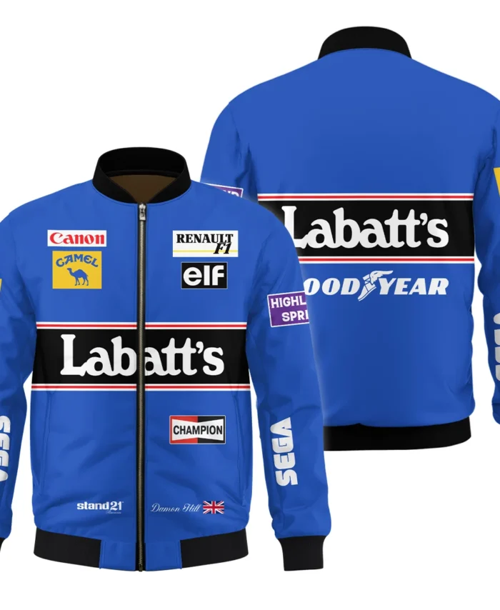 1993 Damon Hill Racing Suit Williams F1 Bomber BLVADH050925A1BB