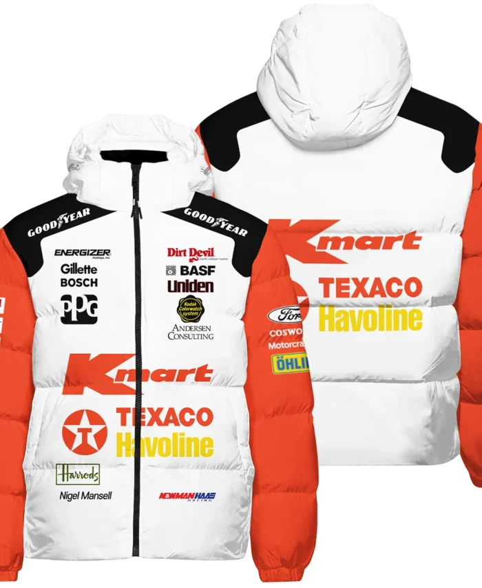 1993 Nigel Mansell Racing Suit Newman Haas IndyCar Down & Puffer Jackets BLNM29725A6HCJ