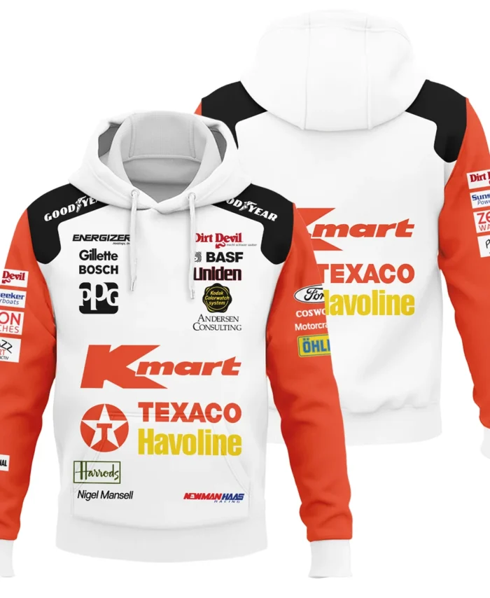 1993 Nigel Mansell Racing Suit Newman Haas IndyCar Hoodie BLNM29725A6HD