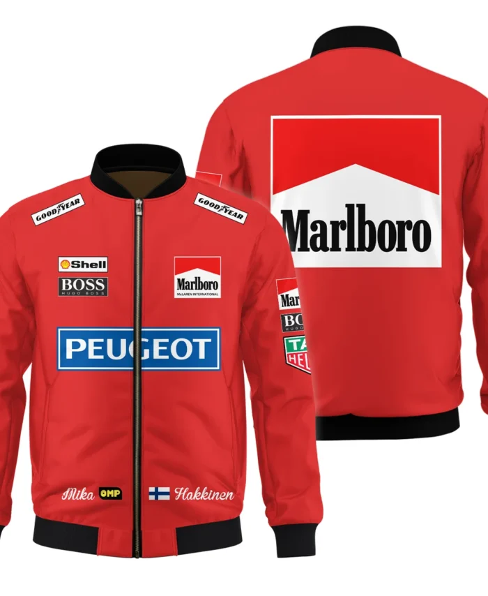 1994 Mika Hakkinen Racing Suit McLaren F1 Bomber BLVAMH271025A1BB