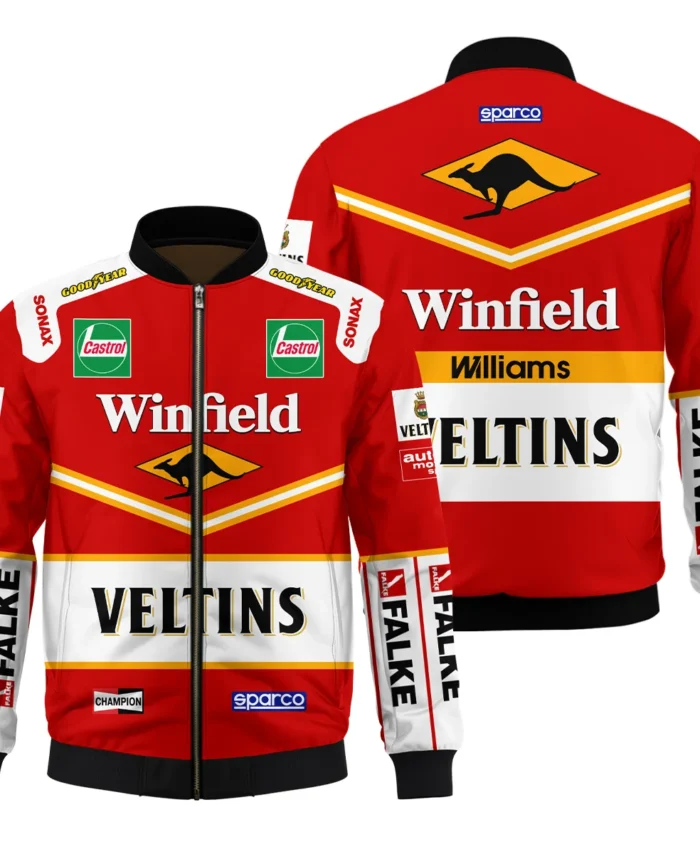 1998 Jacques Villeneuve Racing Suit Williams F1 Bomber BLJV10825A3BB