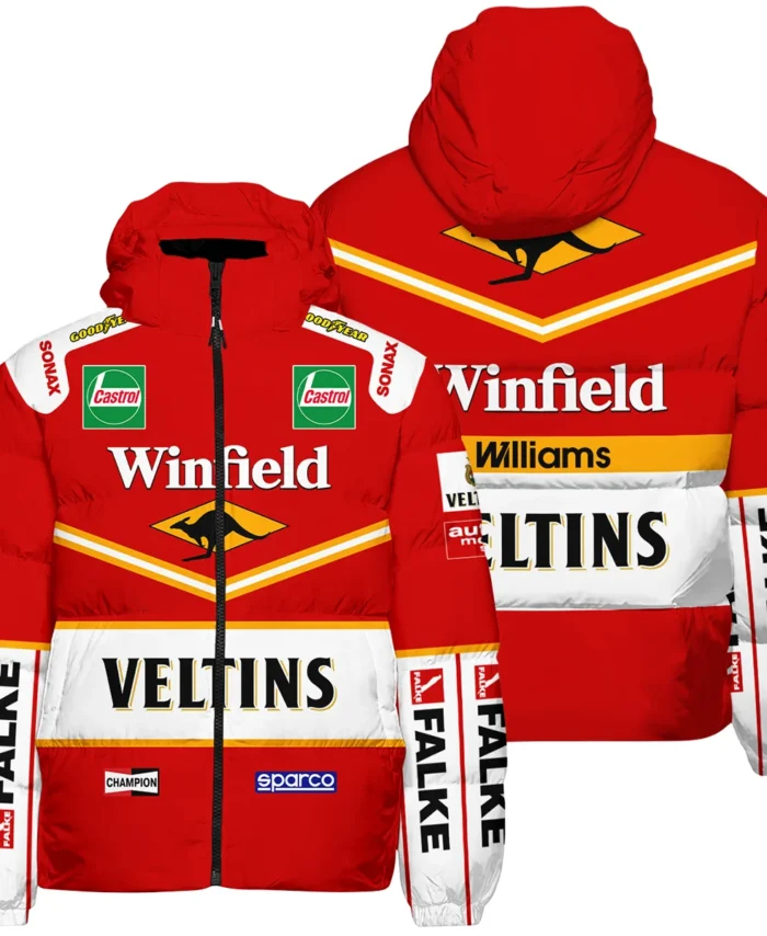 1998 Jacques Villeneuve Racing Suit Williams F1 Down & Puffer Jackets BLJV10825A3HCJ