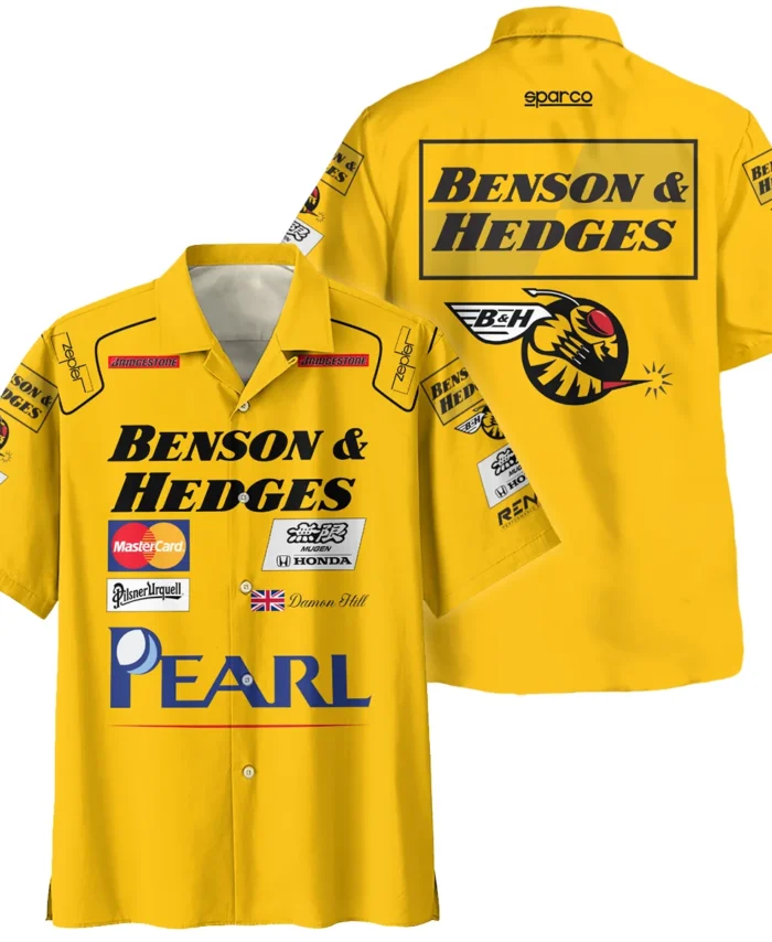 1999 Damon Hill Racing Suit Hawaiian Shirt BLVADH050925A3HW