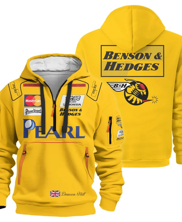 1999 Damon Hill Racing Suit Hoodie Half Zip BLVADH050925A3HDF