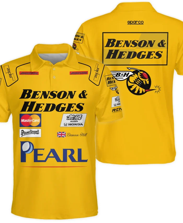 1999 Damon Hill Racing Suit Polo Shirt BLVADH050925A3PL