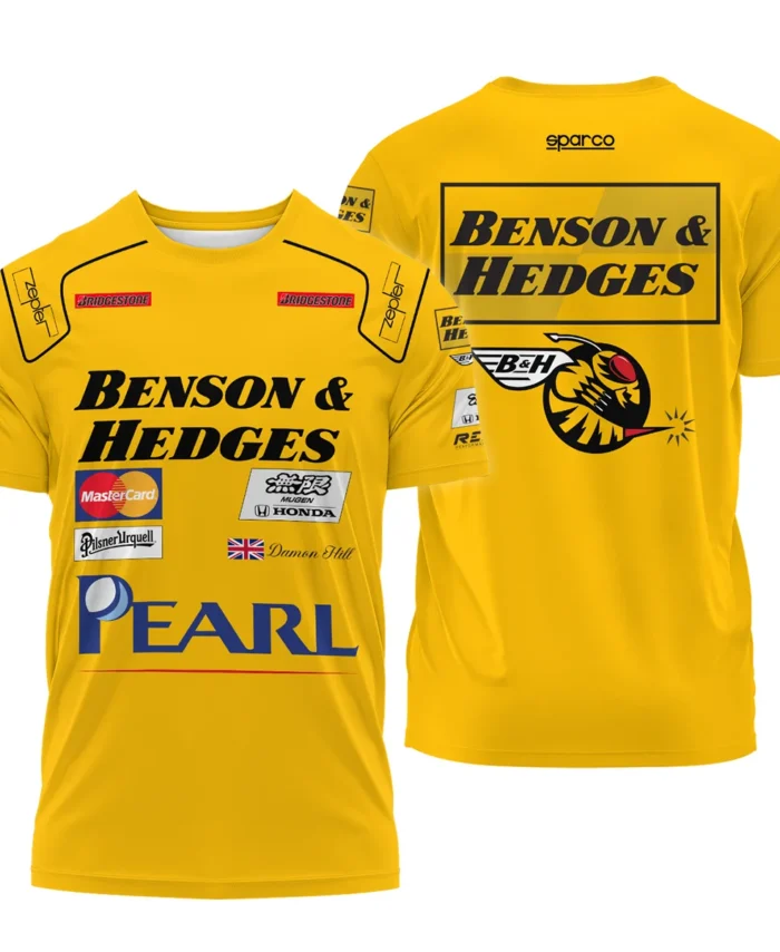 1999 Damon Hill Racing Suit T-Shirt BLVADH050925A3TS