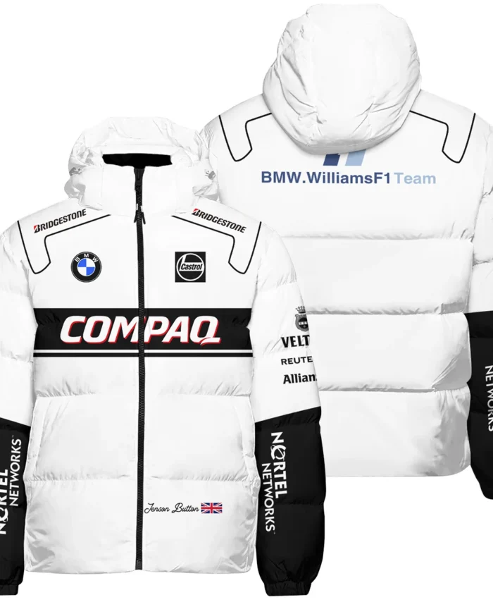 2000 Jenson Button Racing Suit Williams F1 Down & Puffer Jackets BLVAJB010925A1HCJ