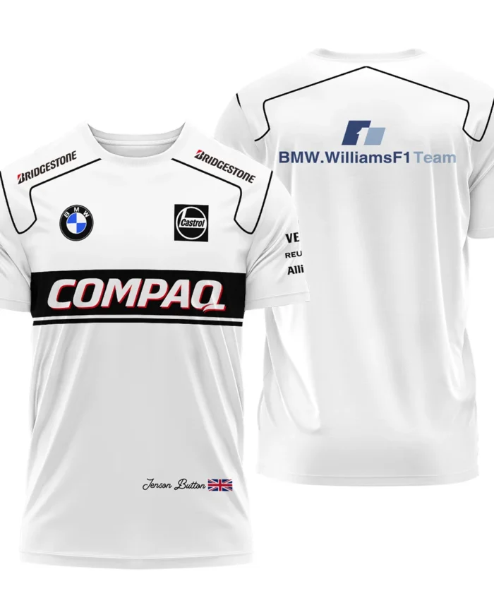2000 Jenson Button Racing Suit Williams F1 T-Shirt BLVAJB010925A1TS