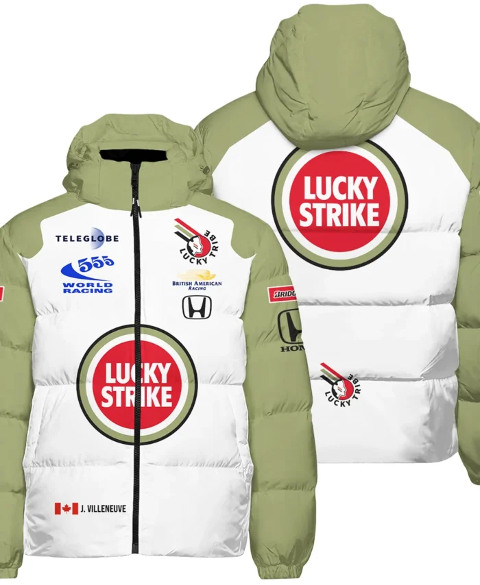 2001 Jacques Villeneuve Racing Suit F1 Down & Puffer Jackets BLJV10825A5HCJ