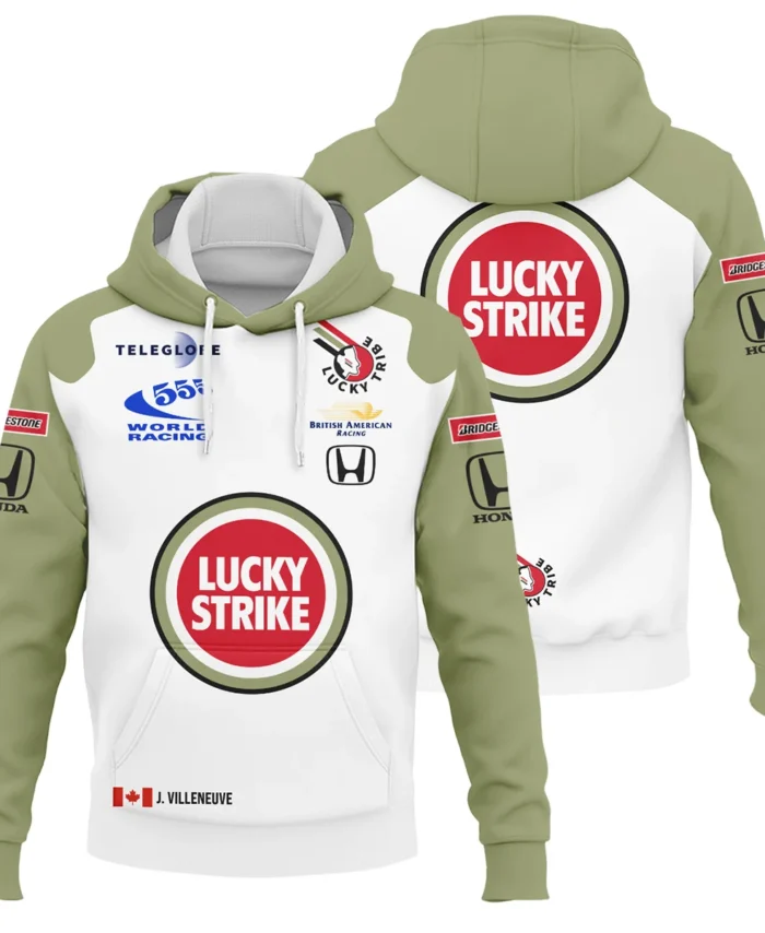 2001 Jacques Villeneuve Racing Suit F1 Hoodie BLJV10825A5HD