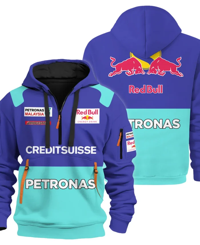 2001 Kimi Raikkonen Racing Suit Sauber F1 Hoodie Half Zip BLVAKR191125A1HDF