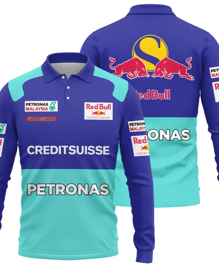 2001 Kimi Raikkonen Racing Suit Sauber F1 Long Polo Shirt BLVAKR191125A1LPL