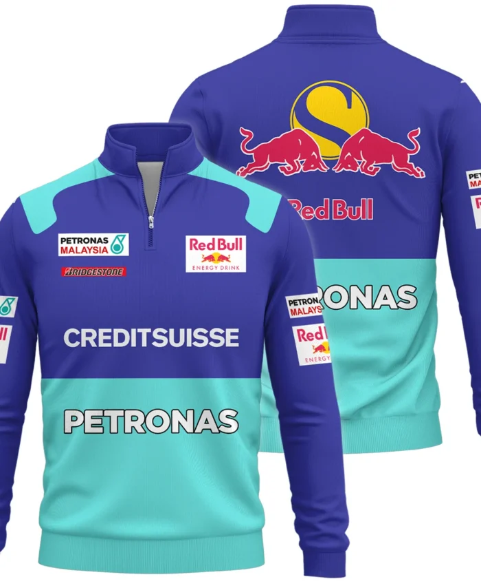 2001 Kimi Raikkonen Racing Suit Sauber F1 Quarter-Zip Sweatshirt BLVAKR191125A1QZS