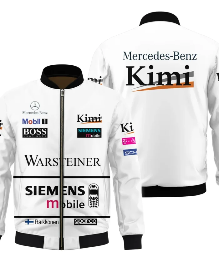 2003 Kimi Raikkonen Racing Suit McLaren F1 Bomber BLVAKR191125A2BB