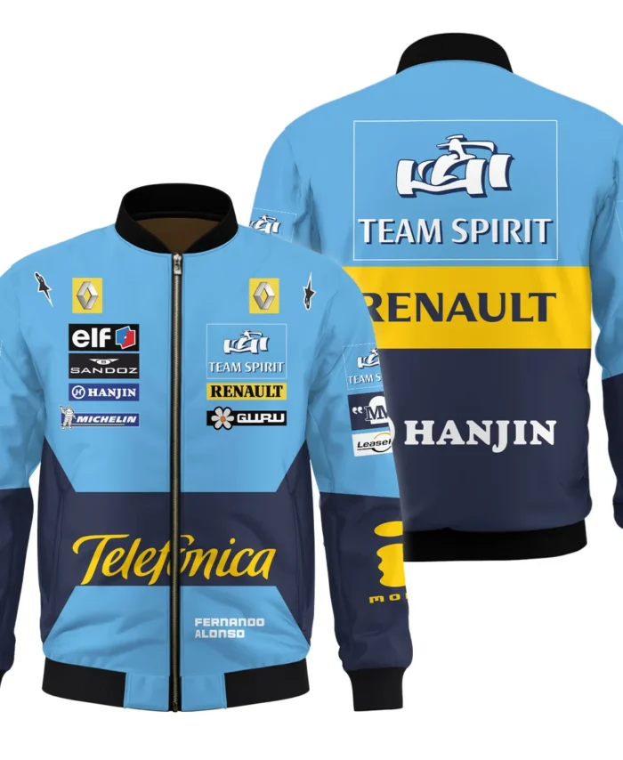2005 Fernando Alonso Racing Suit Renault F1 Bomber BLVAFA030925A5BB