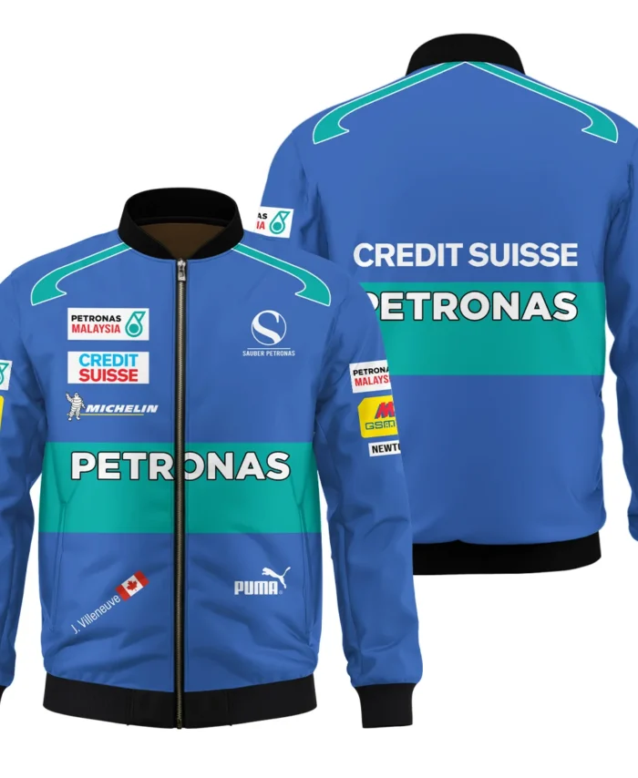 2005 Jacques Villeneuve Racing Suit F1 Bomber BLJV10825A7BB