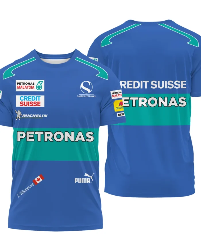 2005 Jacques Villeneuve Racing Suit F1 T-Shirt BLJV10825A7TS