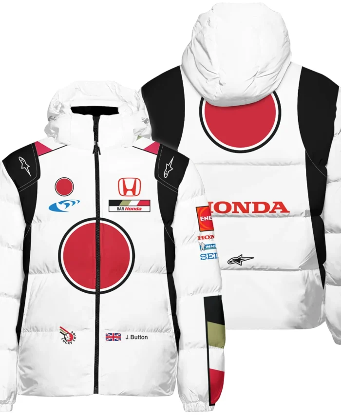 2005 Jenson Button Racing Suit BAR Honda F1 Down & Puffer Jackets BLVAJB010925A3HCJ