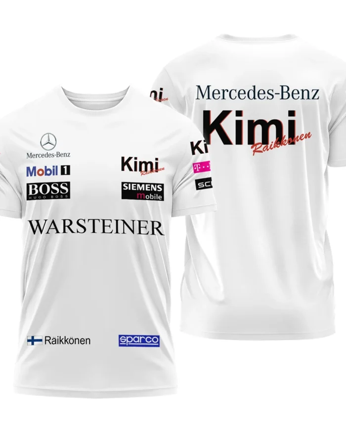 2005 Kimi Raikkonen Racing Suit McLaren F1 T-Shirt BLVAKR191125A3TS