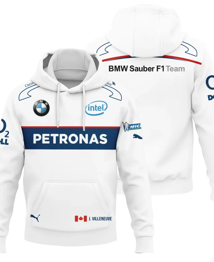 2006 Jacques Villeneuve Racing Suit F1 Hoodie BLJV10825A8HD