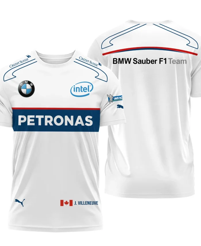 2006 Jacques Villeneuve Racing Suit F1 T-Shirt BLJV10825A8TS