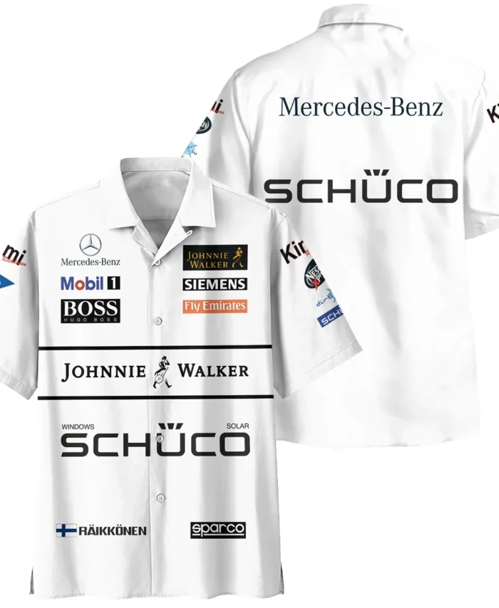 2006 Kimi Raikkonen Racing Suit McLaren F1 Hawaiian Shirt BLVAKR191125A4HW